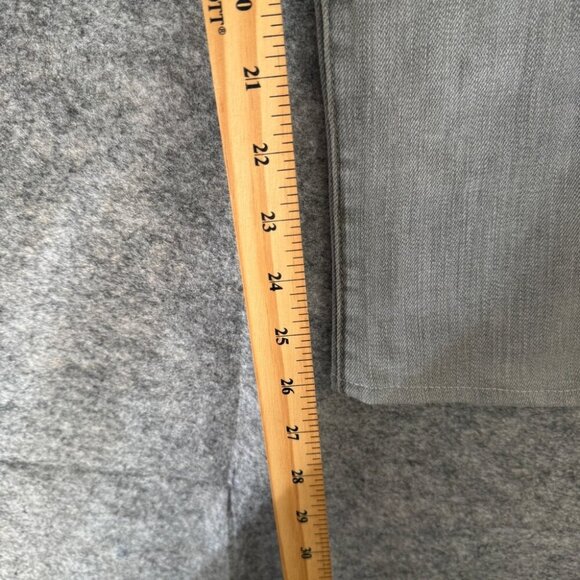 Mother “The Looker” Skinny Jeans Holy Smokes Grey Distressed Size 26 - Picture 10 of 16